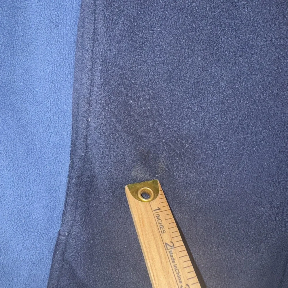 Bass Pro Shops Full-Zip Fleece Jacket Medium Blue Two-Tone Polyester